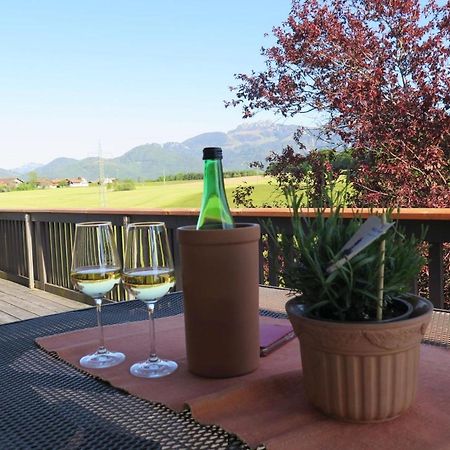 Ferienwohnung Riesenblick Frasdorf Esterno foto