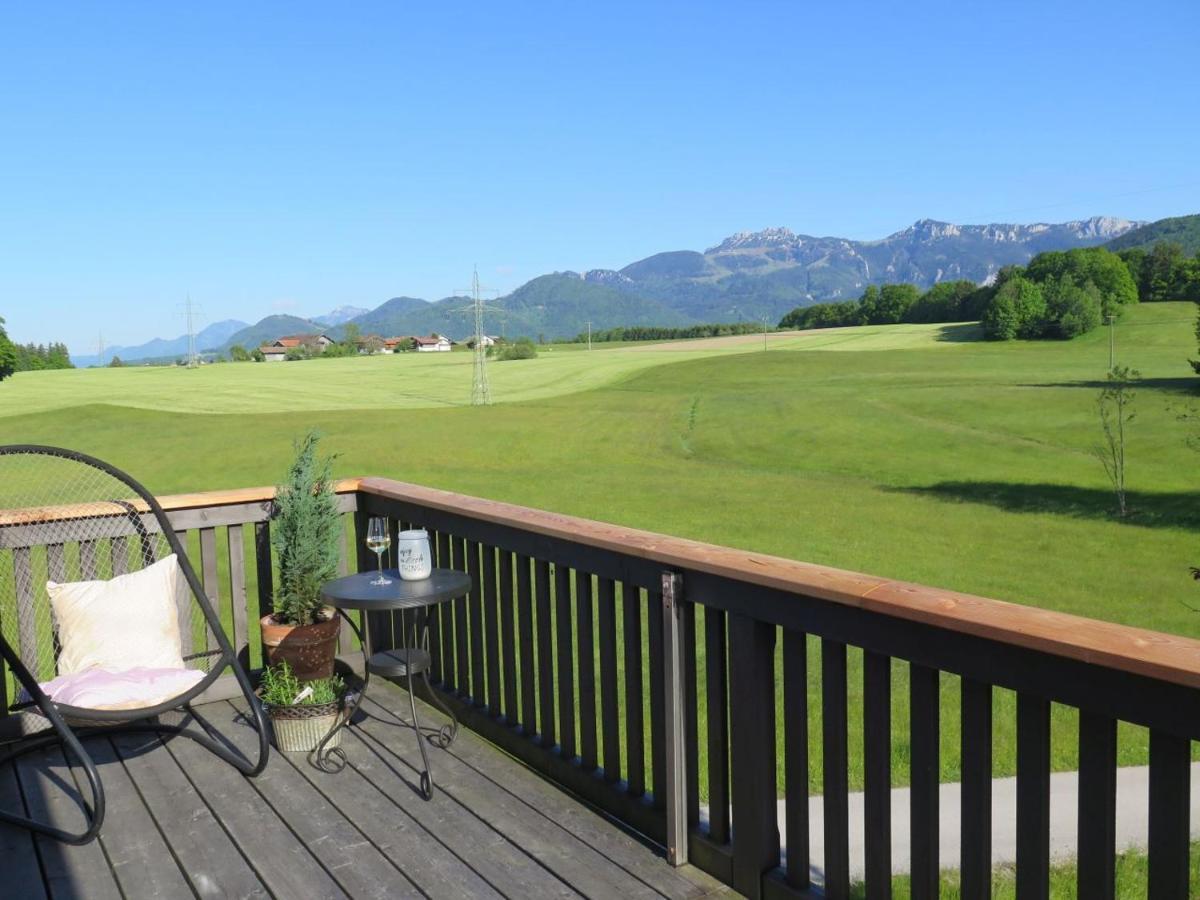 Ferienwohnung Riesenblick Frasdorf Esterno foto